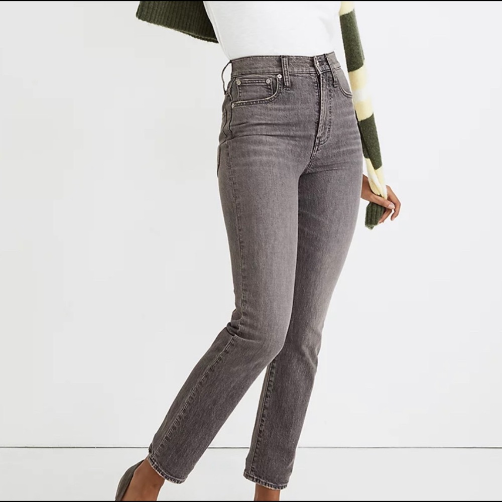 Madewell Perfect Vintage Jean - Faded black Sz 24